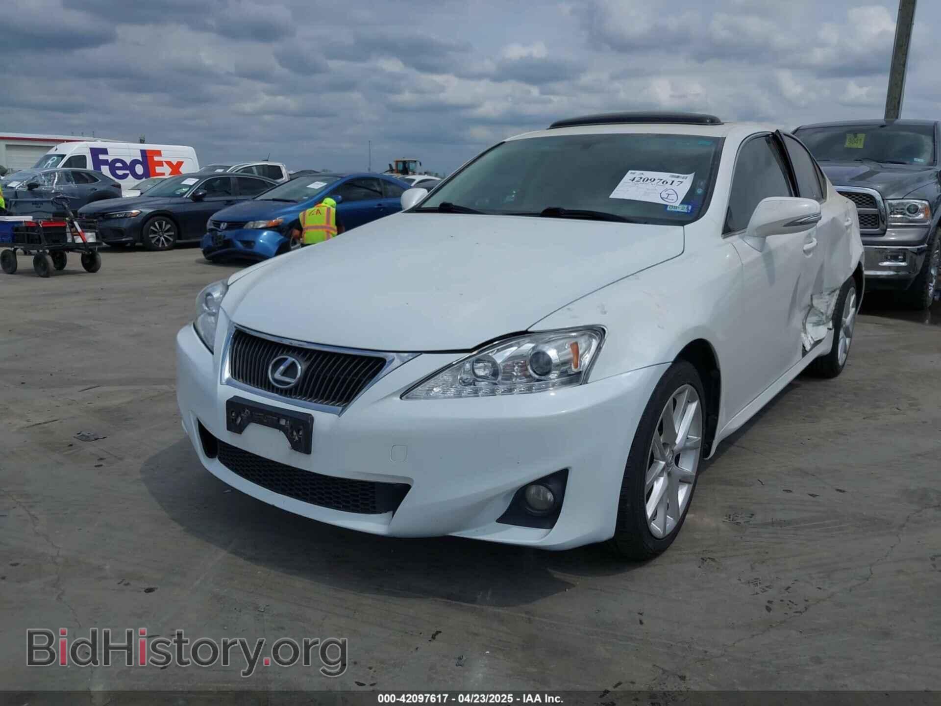 2012 LEXUS IS 250 - VIN: JTHCF5C21C5054306 - Photo 2