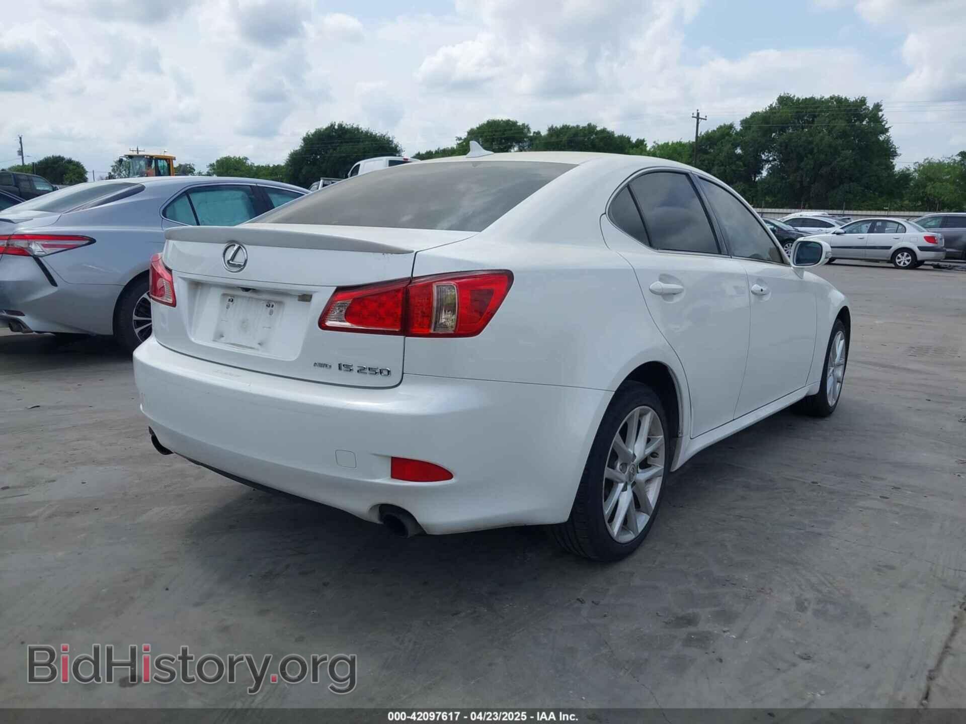 2012 LEXUS IS 250 - VIN: JTHCF5C21C5054306 - Photo 4