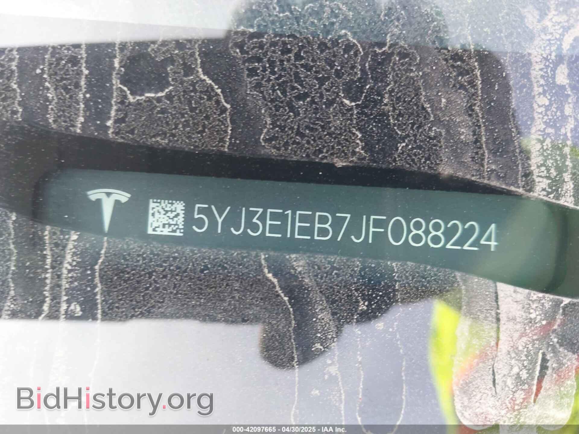 2018 TESLA MODEL 3 - VIN: 5YJ3E1EB7JF088224 - Фото 9
