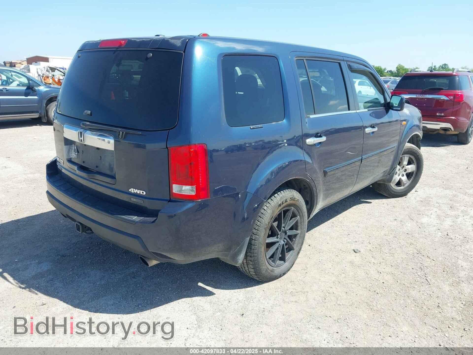 2011 HONDA PILOT - VIN: 5FNYF4H45BB067553 - Фото 4