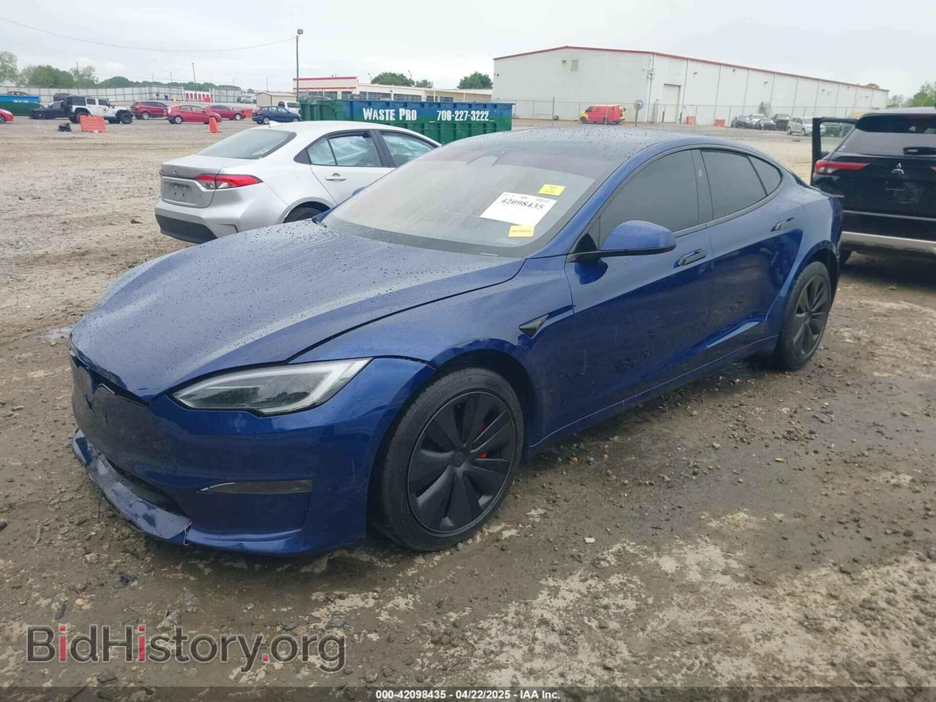 2023 TESLA MODEL S - VIN: 5YJSA1E64PF525308 - Фото 2
