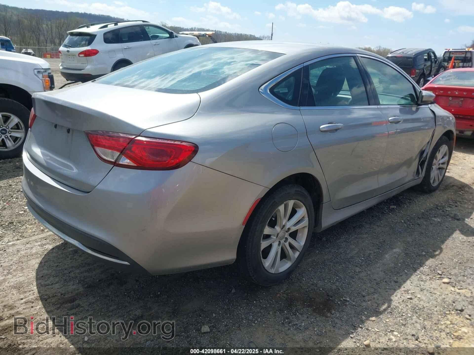 2015 CHRYSLER 200 - VIN: 1C3CCCABXFN718872 - Фото 4