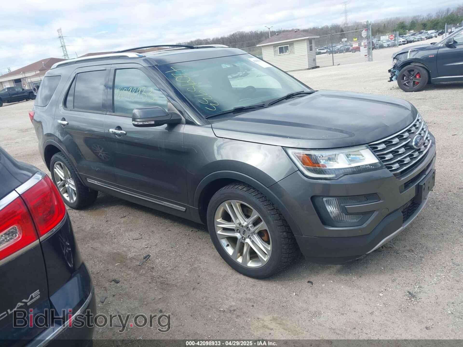 Photo 1FM5K8F89GGA06436 - FORD EXPLORER 2016