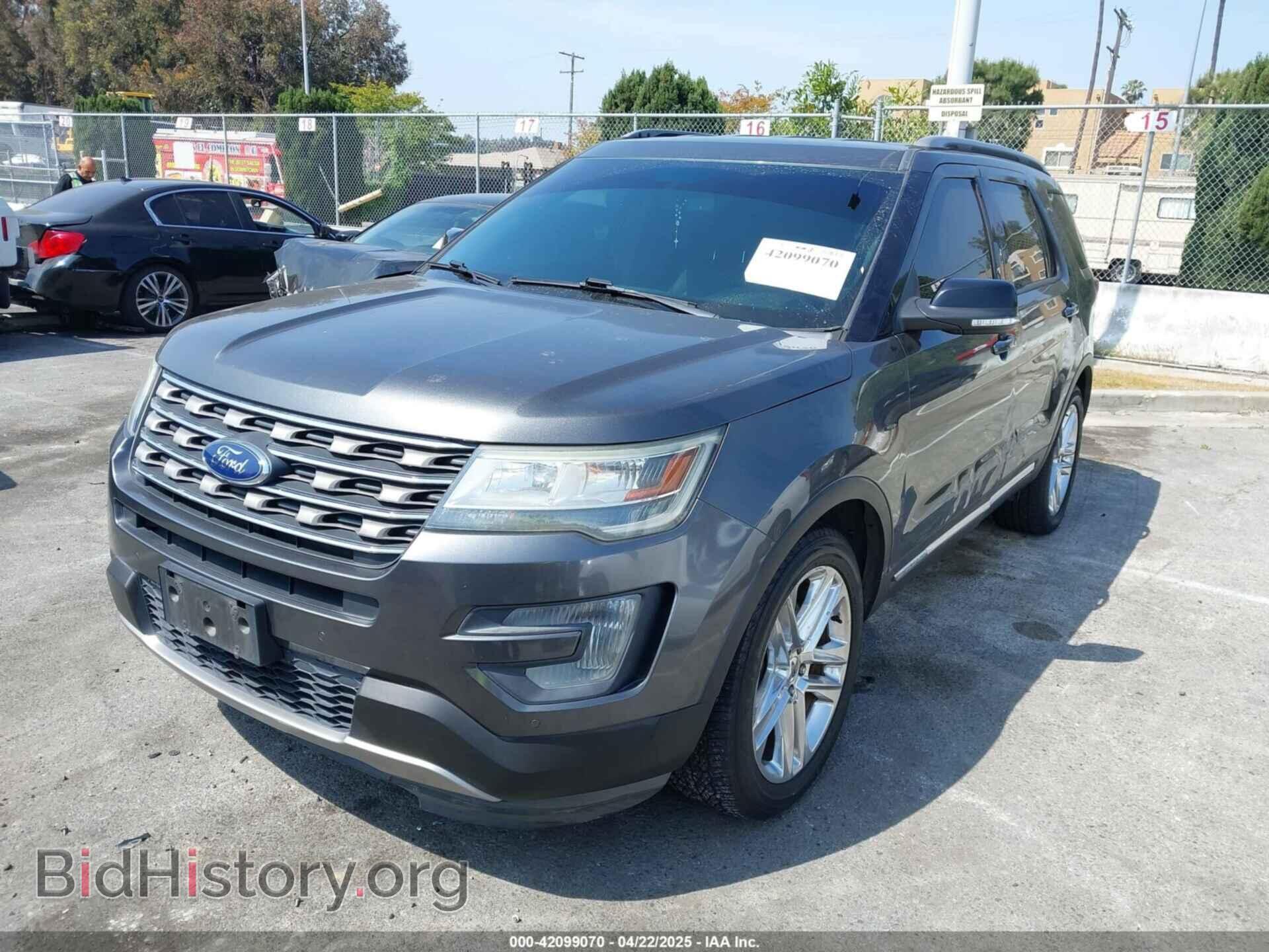 2016 FORD EXPLORER - VIN: 1FM5K7D86GGD02852 - Фото 2