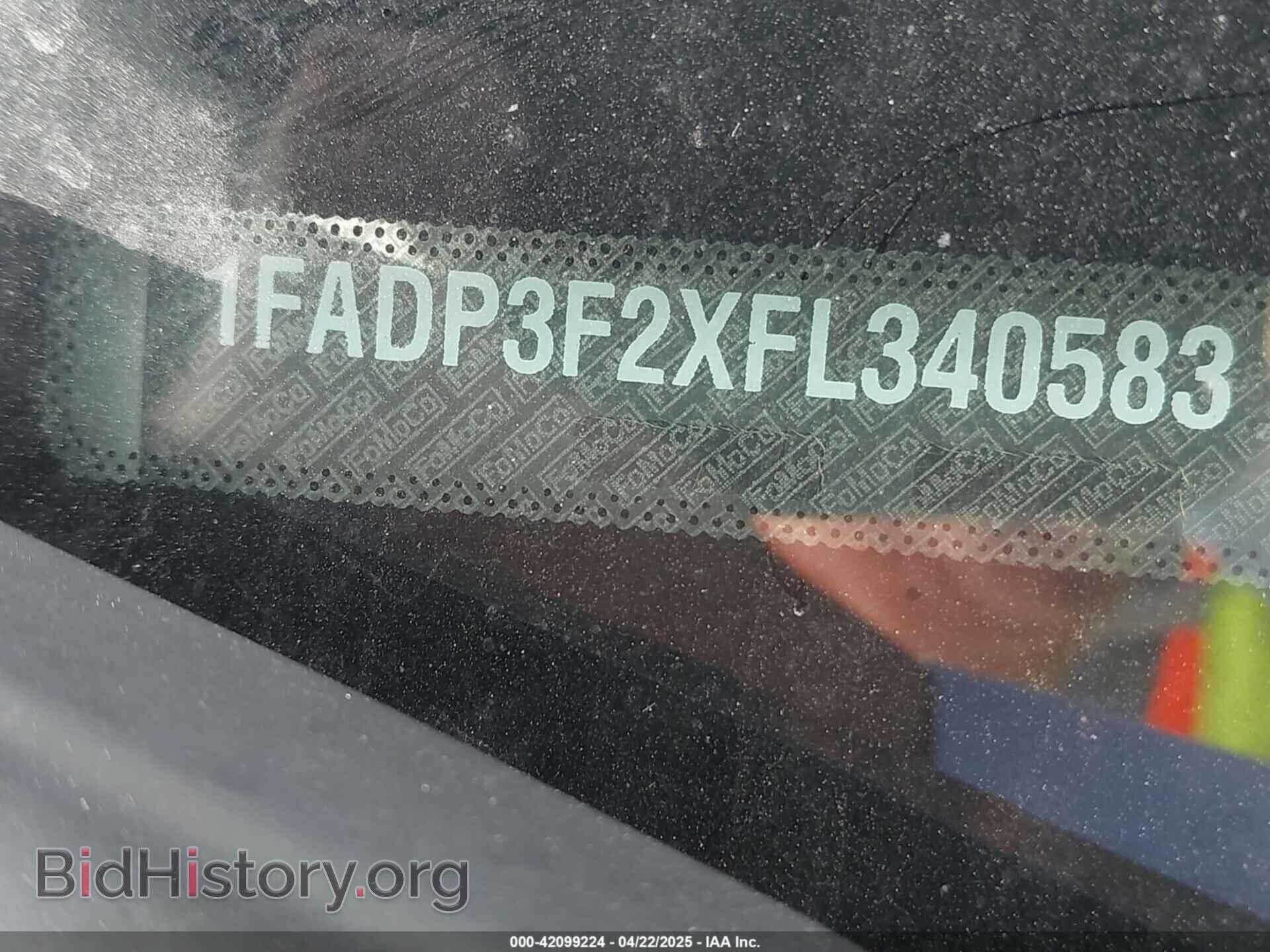 2015 FORD FOCUS - VIN: 1FADP3F2XFL340583 - Фото 9