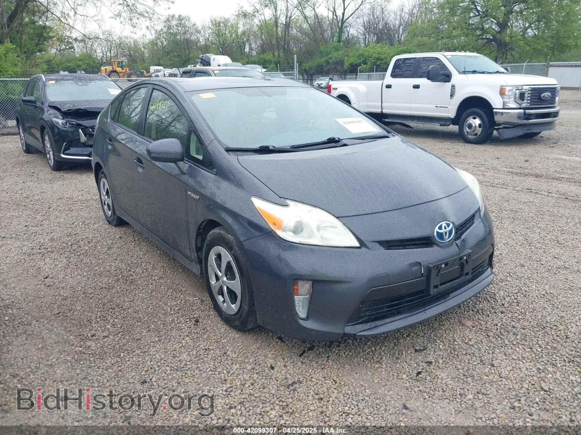Photo JTDKN3DU0C1553965 - TOYOTA PRIUS 2012