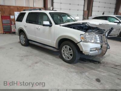 2010 Ford EXPLORER EDDIE BAUER, white — VIN 1FMEU7EE3AUA06159, IAAI