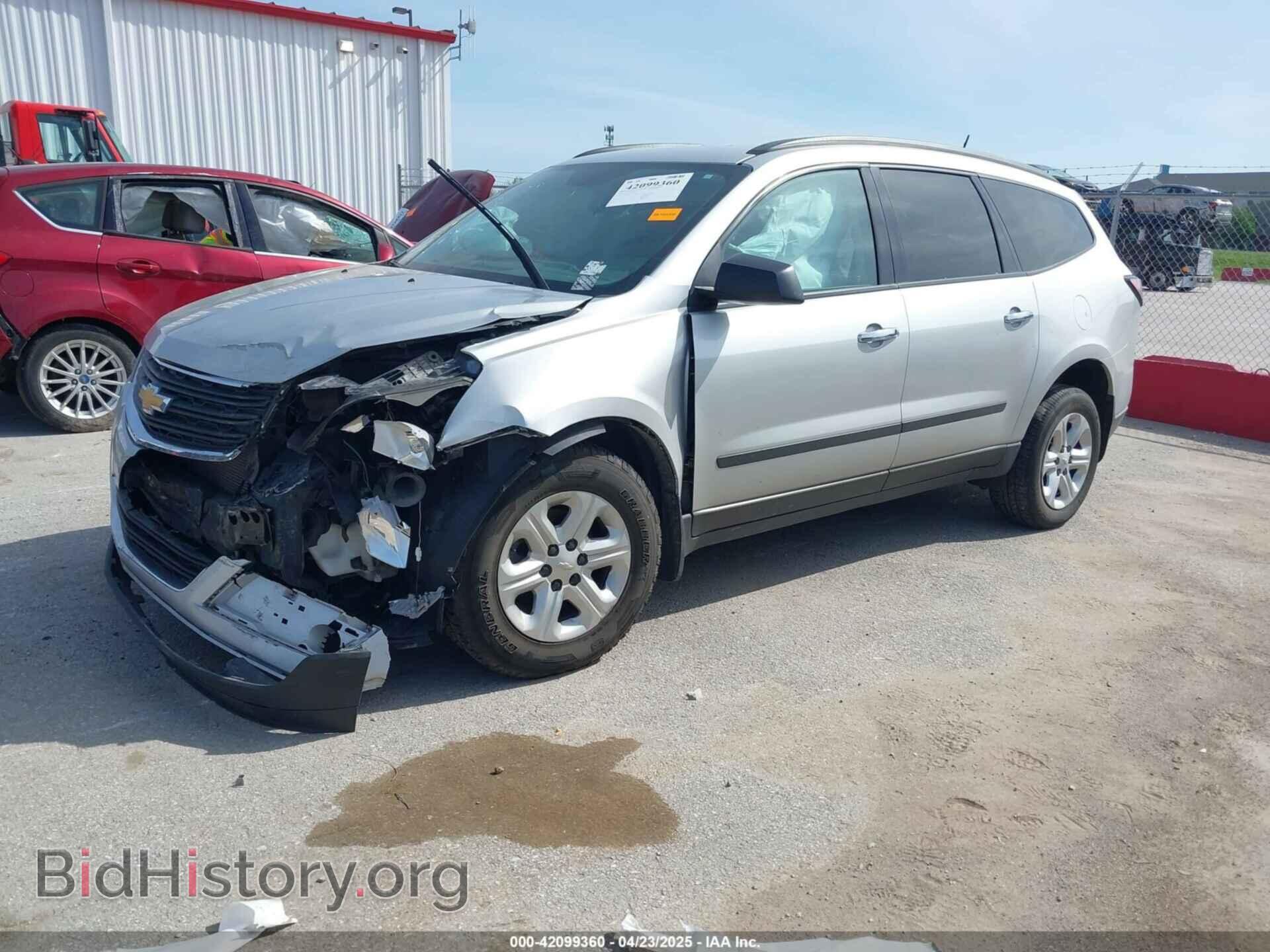 2016 CHEVROLET TRAVERSE - VIN: 1GNKRFED2GJ148210 - Фото 2