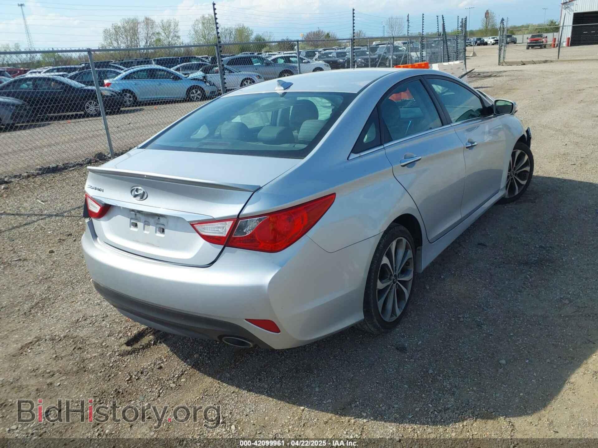 2014 HYUNDAI SONATA - VIN: 5NPEC4AC7EH817196 - Фото 4