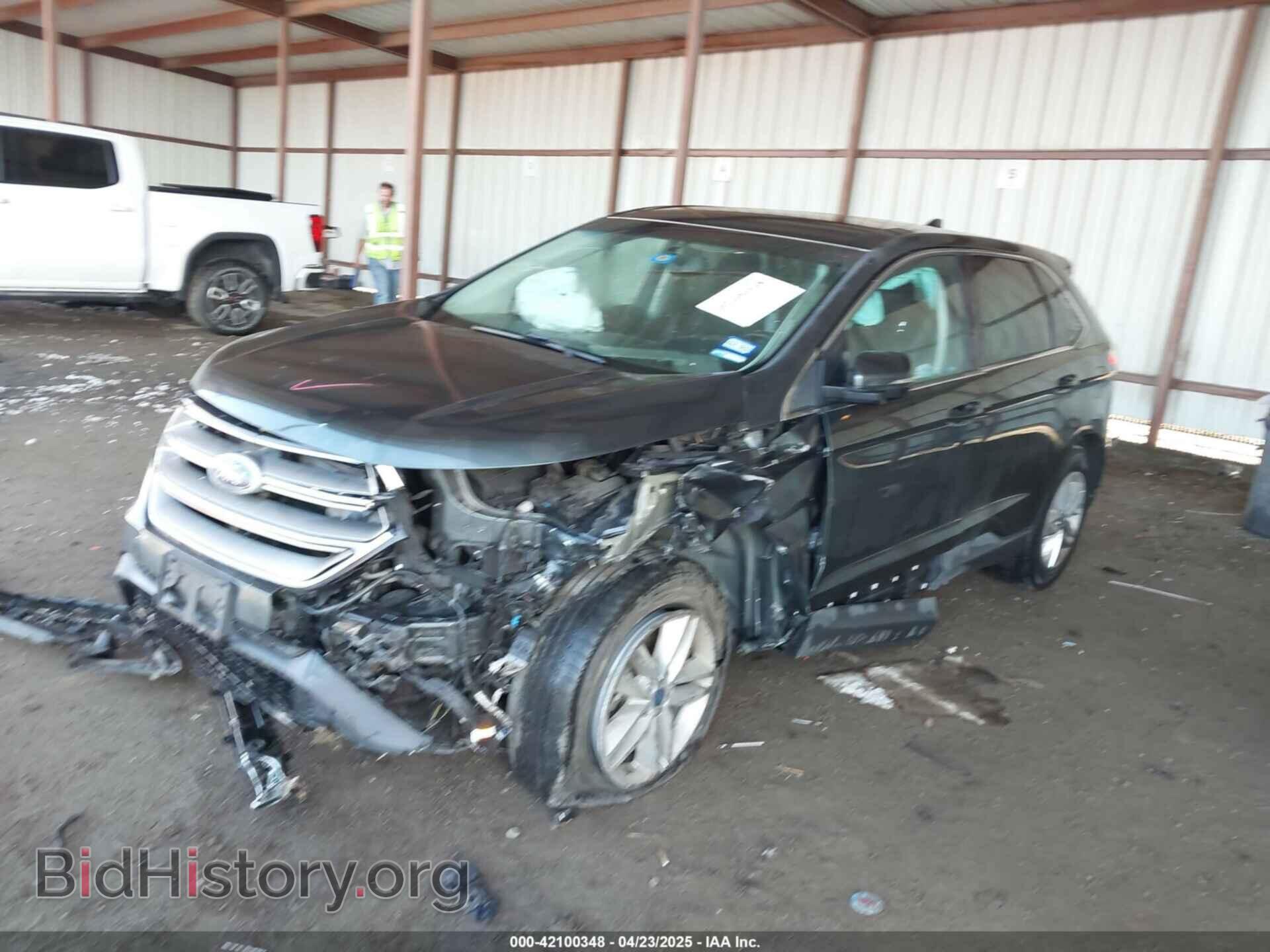 2015 FORD EDGE - VIN: 2FMTK4J96FBB88392 - Фото 2