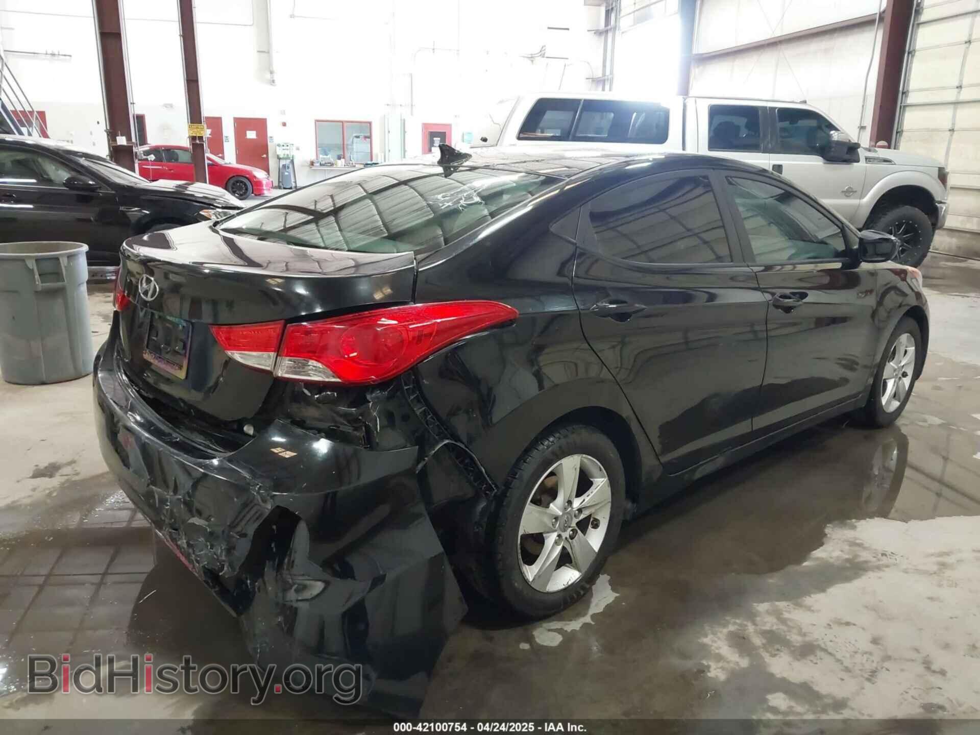 2012 HYUNDAI ELANTRA - VIN: 5NPDH4AE8CH070896 - Фото 4