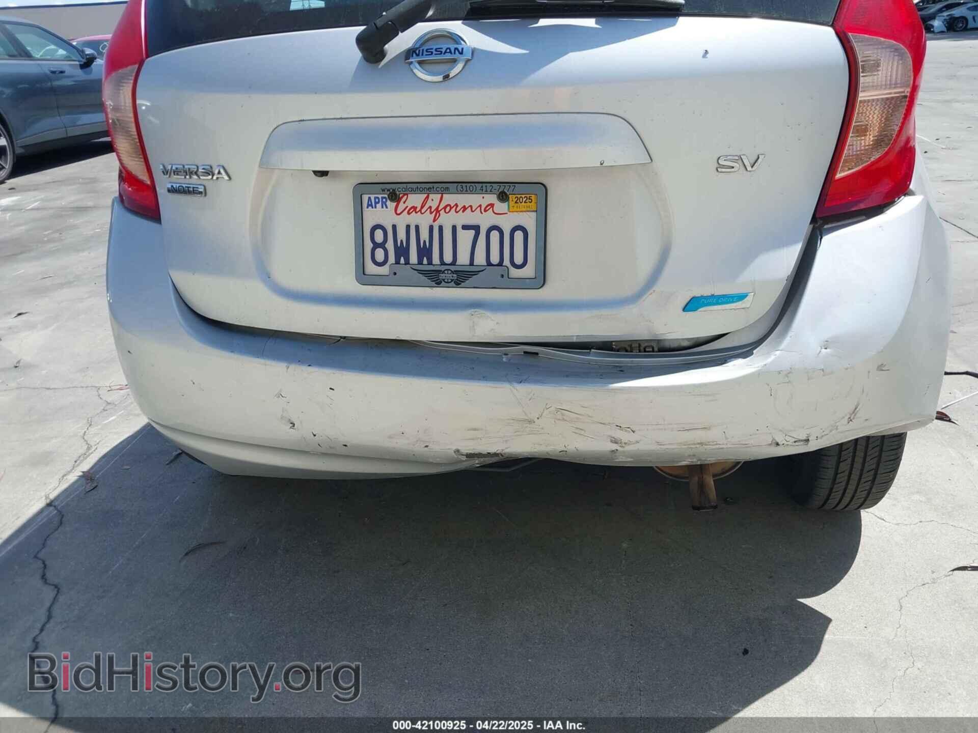2016 NISSAN VERSA NOTE - VIN: 3N1CE2CP5GL401496 - Фото 6
