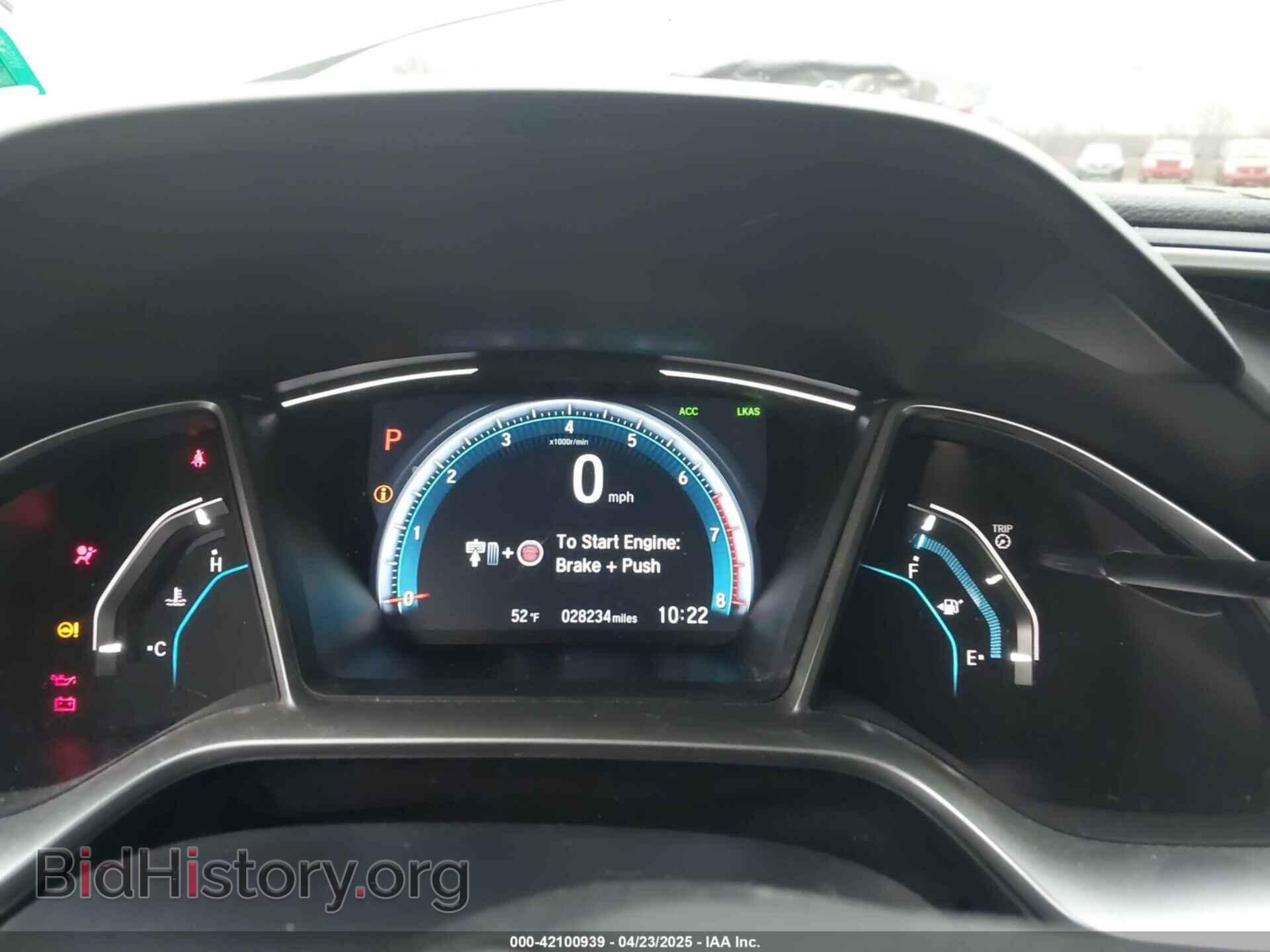 2019 HONDA CIVIC - VIN: 2HGFC3B38KH350275 - Фото 7