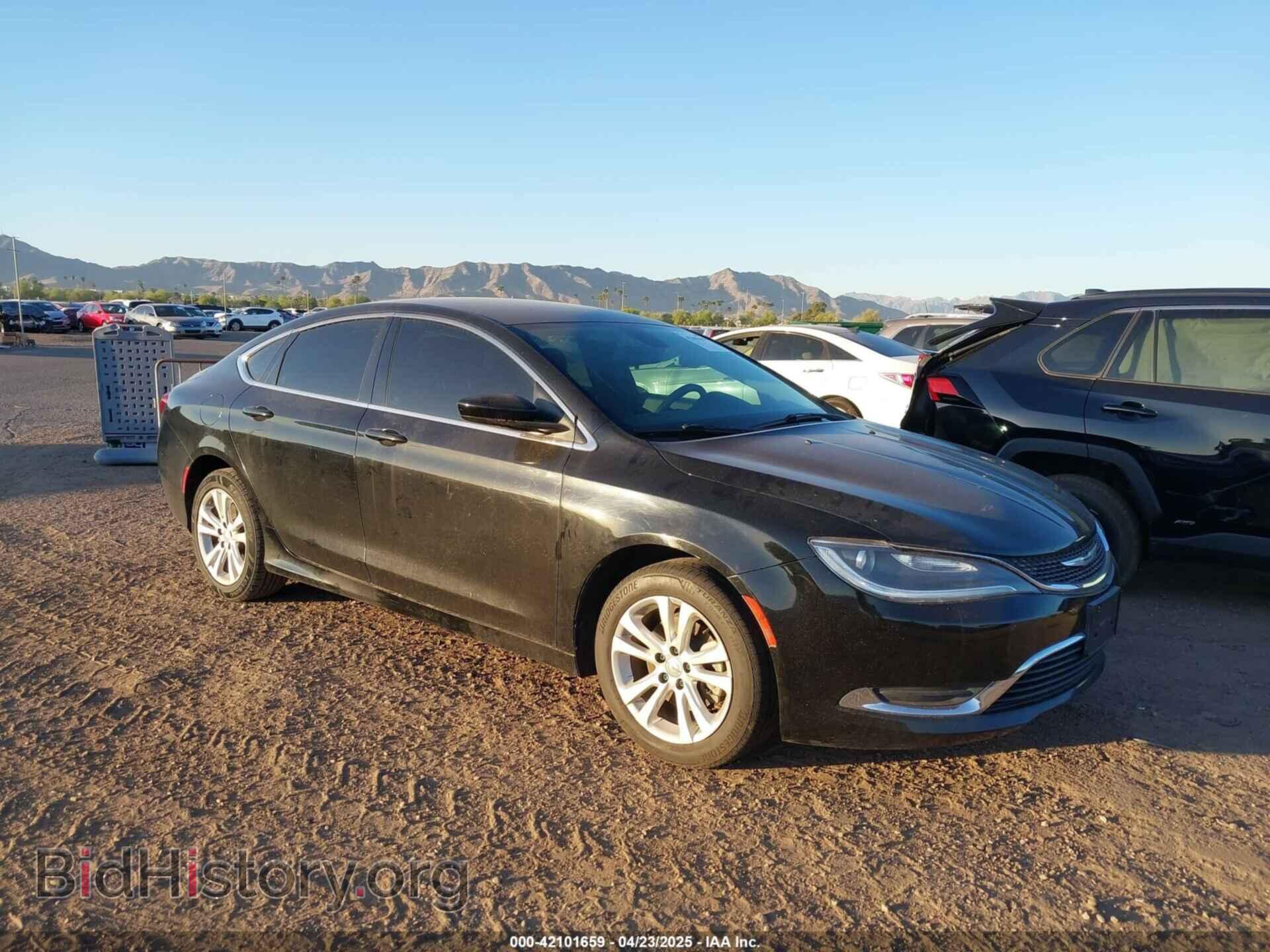 Фотография 1C3CCCAB4GN166772 - CHRYSLER 200 2016