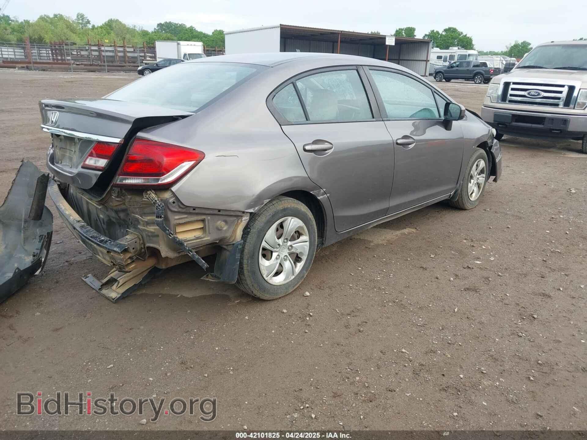 2015 HONDA CIVIC - VIN: 19XFB2F59FE021237 - Фото 4