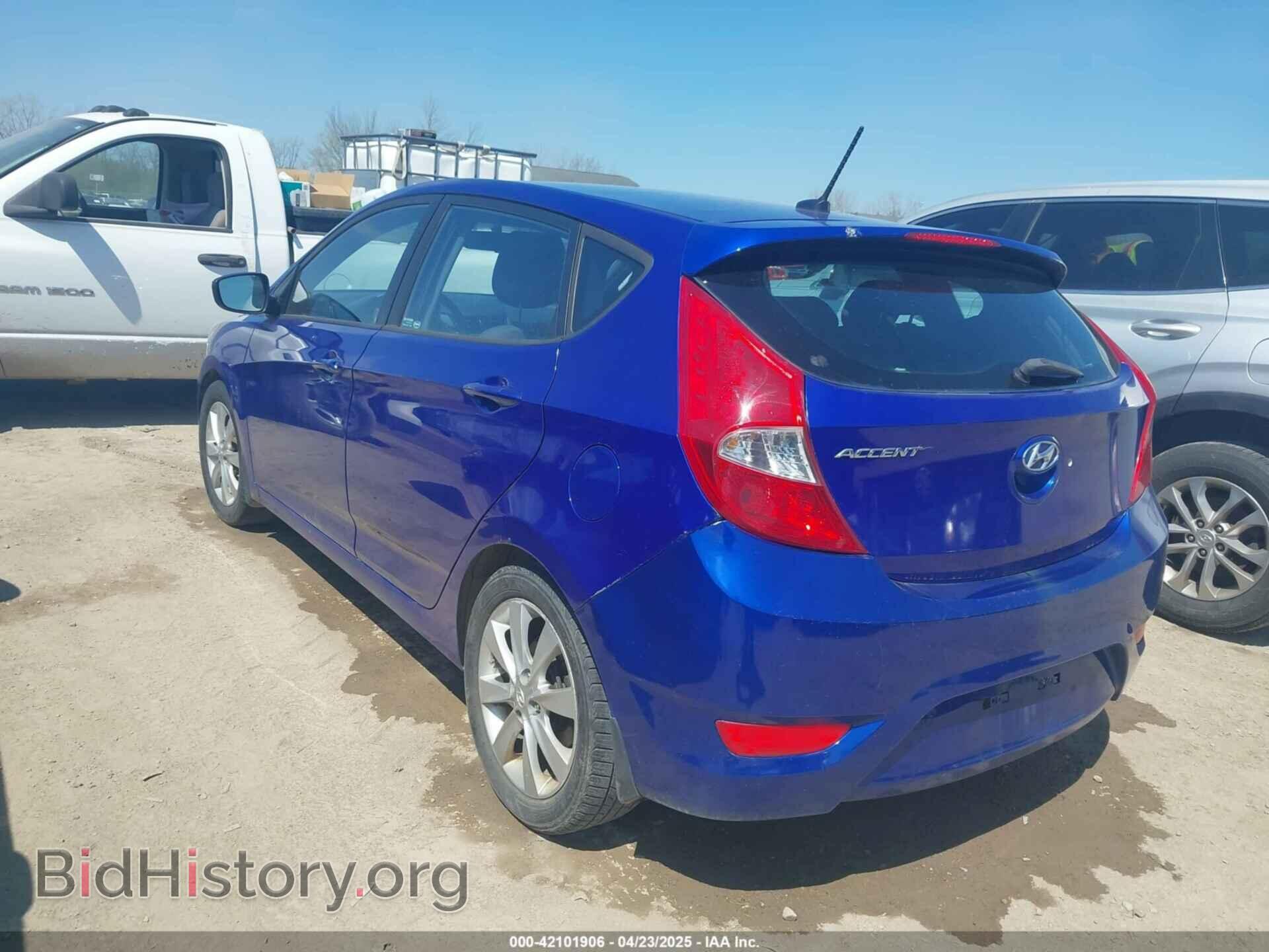2012 HYUNDAI ACCENT - VIN: KMHCU5AE9CU056584 - Фото 3