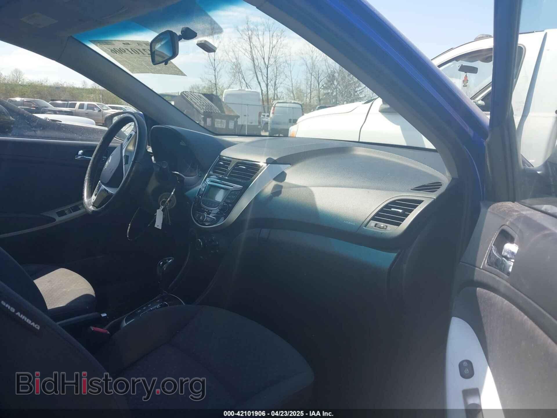 2012 HYUNDAI ACCENT - VIN: KMHCU5AE9CU056584 - Фото 5