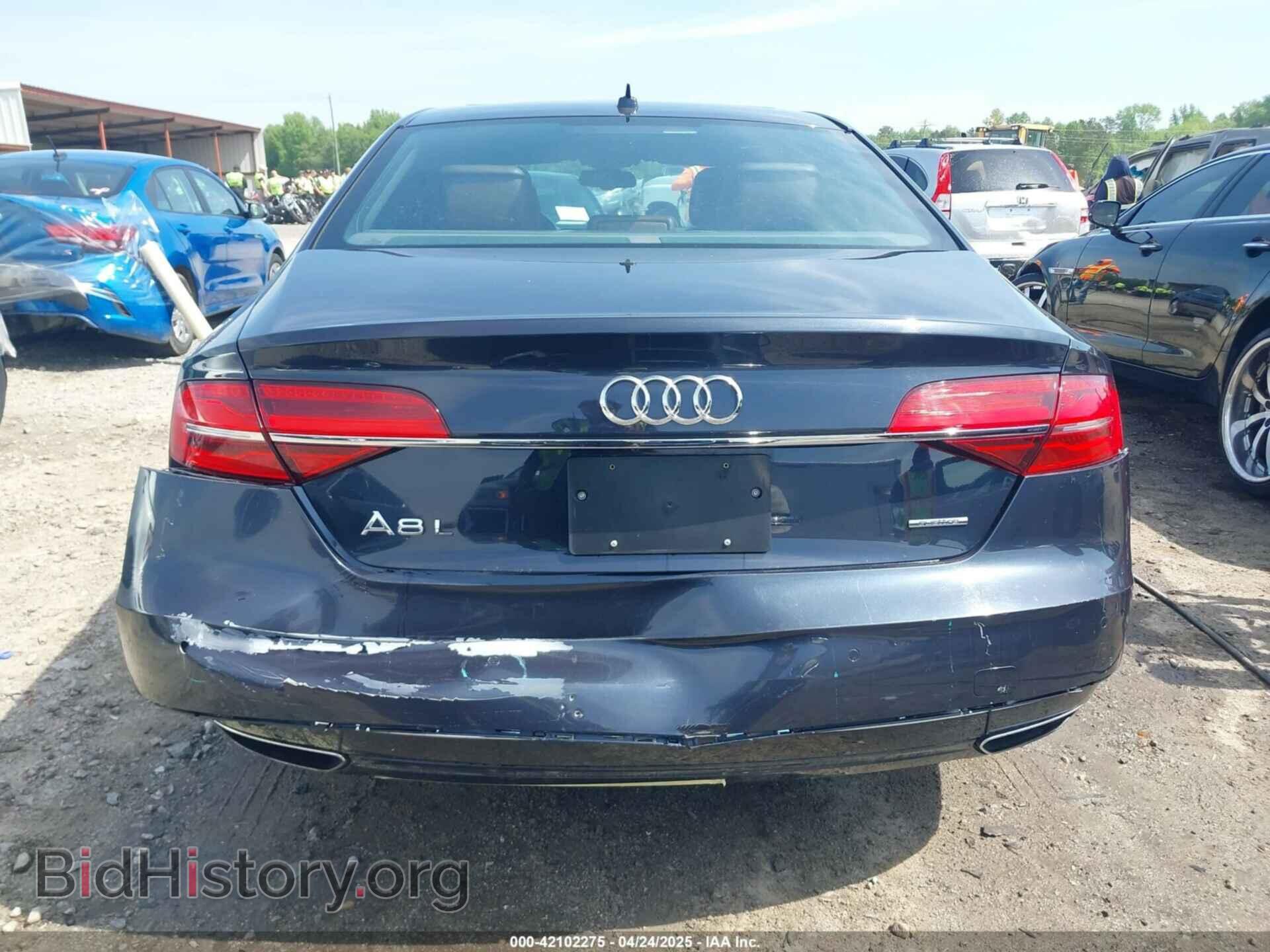 2016 AUDI A8 L - VIN: WAU34AFD7GN001464 - Фото 6