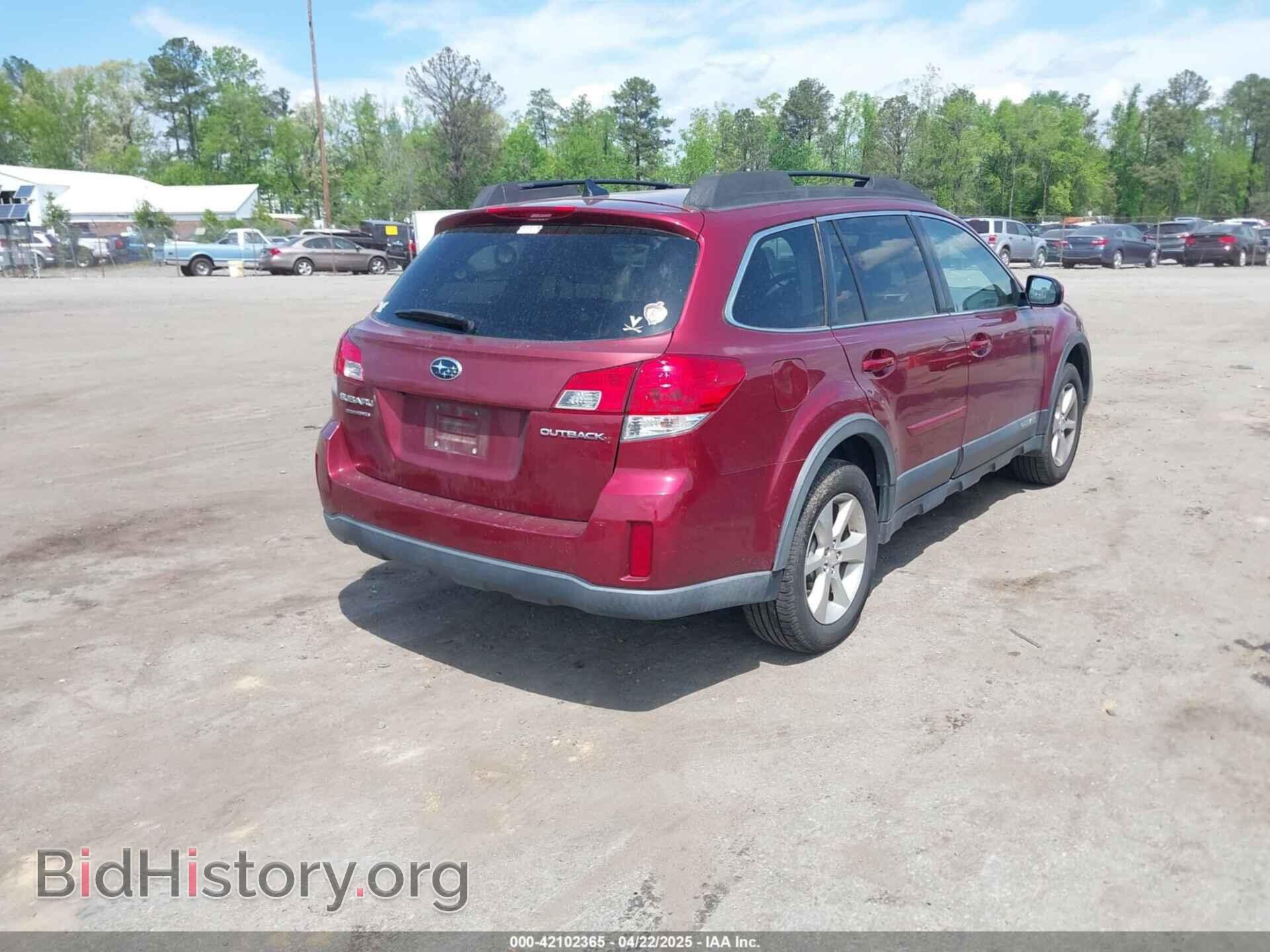 2014 SUBARU OUTBACK - VIN: 4S4BRCNC7E3311039 - Фото 4