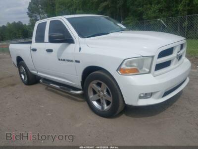 2012 RAM 1500 ST, white — VIN 1C6RD6FT9CS131380, IAAI