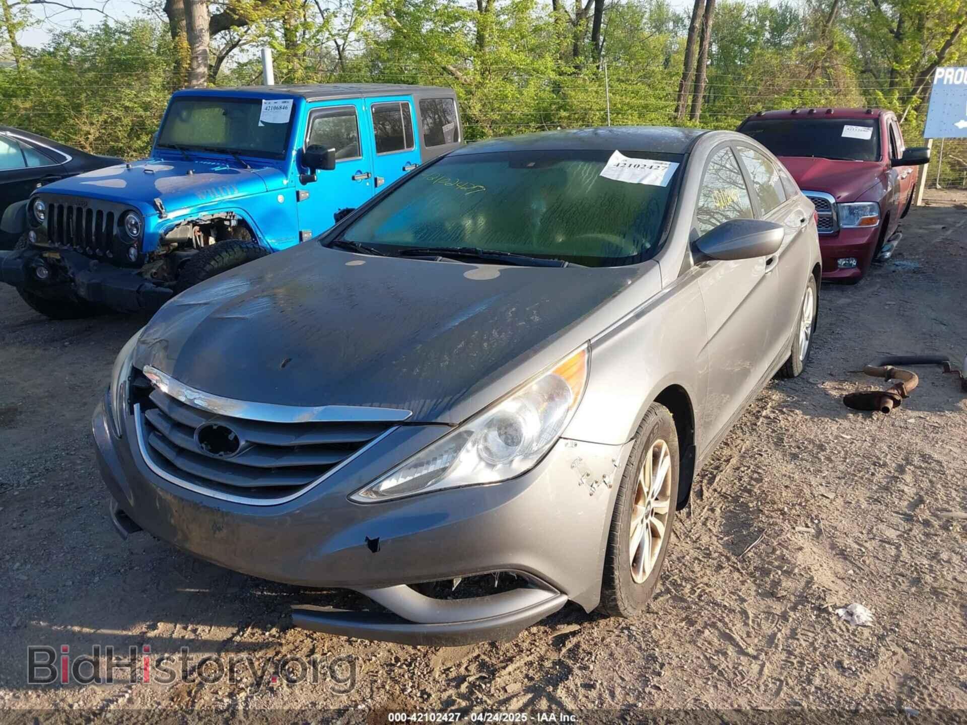 2013 HYUNDAI SONATA - VIN: 5NPEB4AC5DH767853 - Фото 2