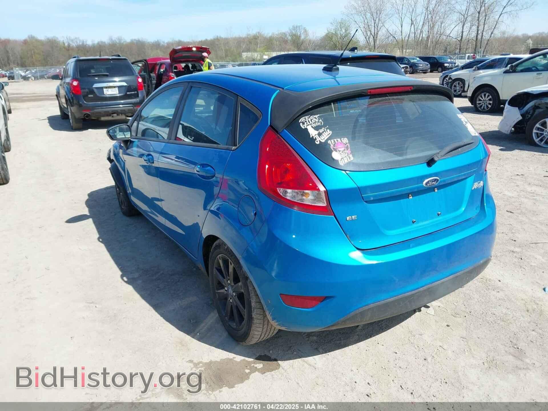 2013 FORD FIESTA - VIN: 3FADP4EJ9DM158657 - Фото 3