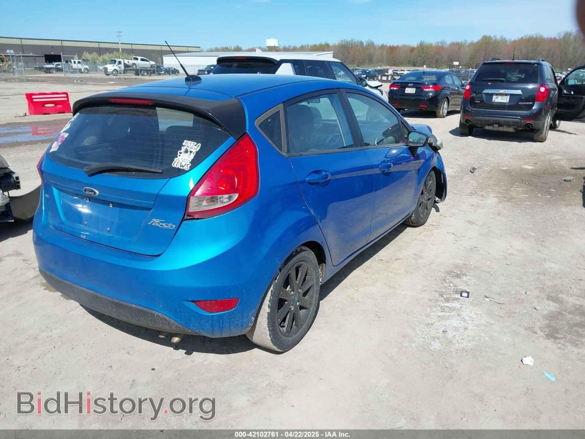 2013 FORD FIESTA - VIN: 3FADP4EJ9DM158657 - Фото 4