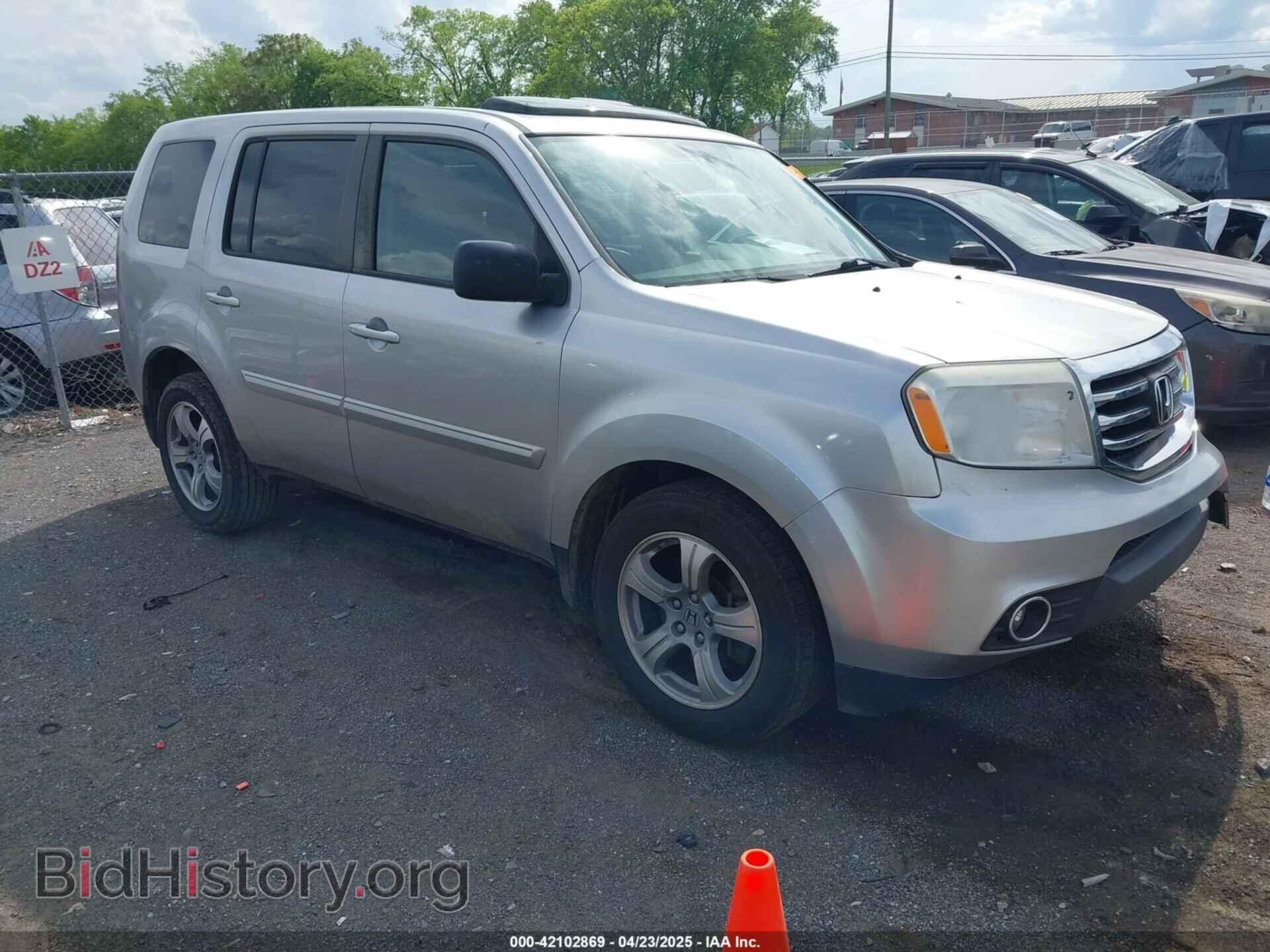Фотография 5FNYF3H73DB034476 - HONDA PILOT 2013