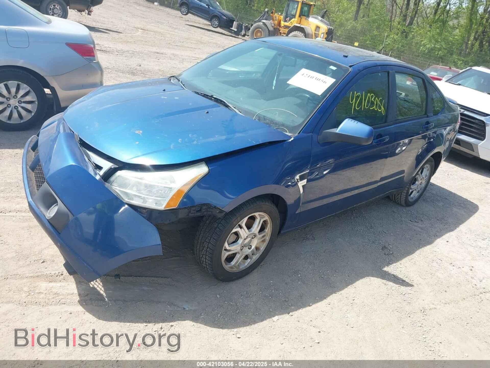 2008 FORD FOCUS - VIN: 1FAHP35N68W209990 - Фото 2