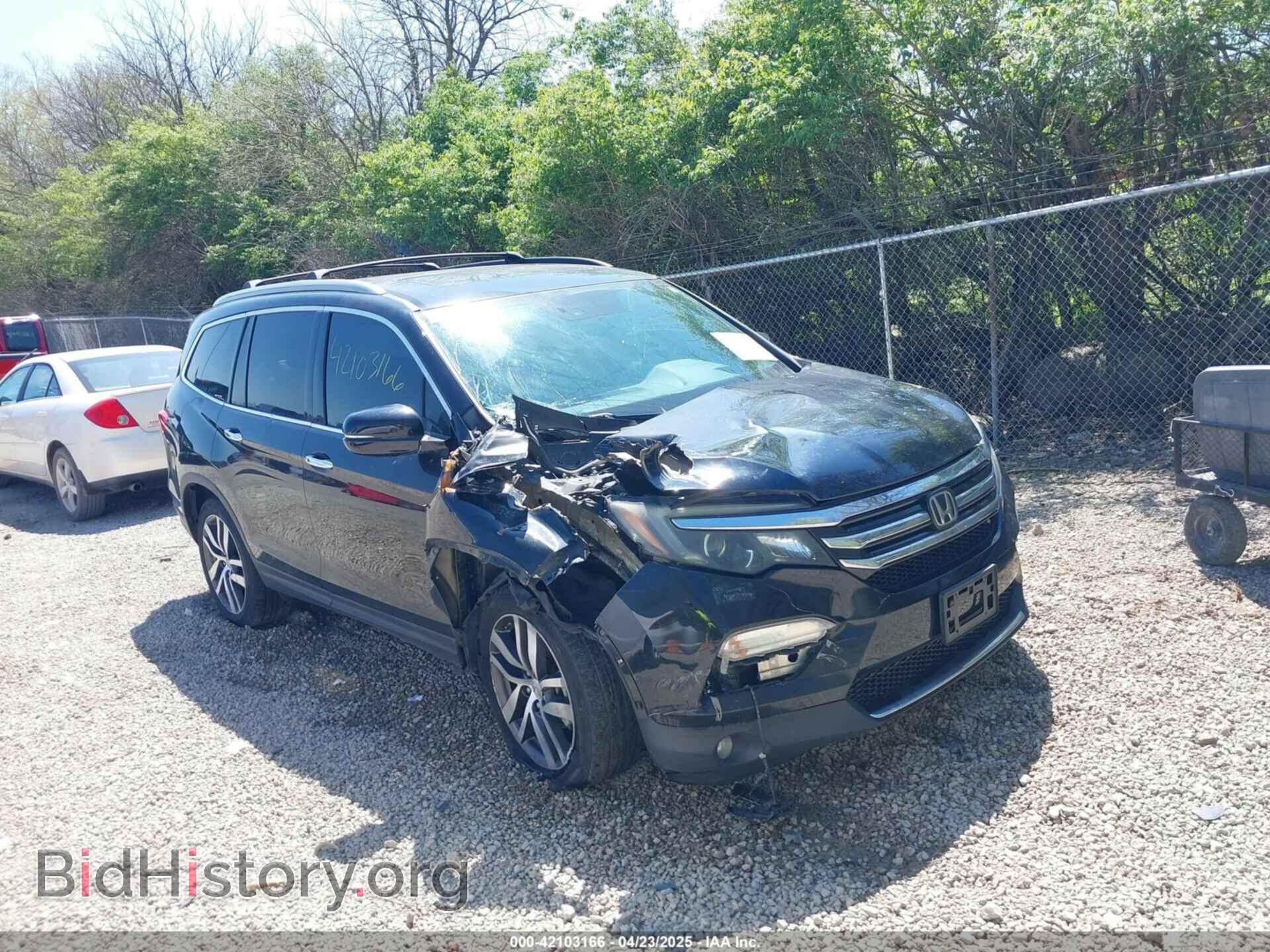 Фотография 5FNYF6H08GB070057 - HONDA PILOT 2016