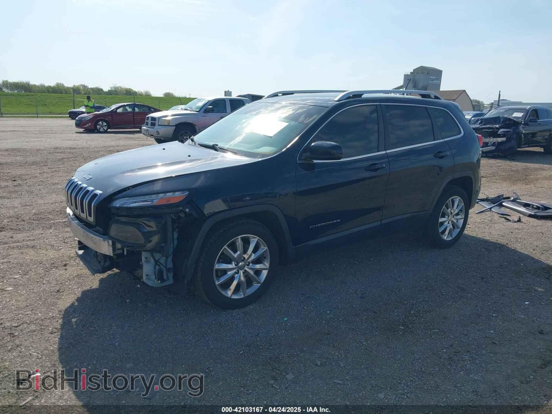 2015 JEEP CHEROKEE - VIN: 1C4PJLDB0FW723331 - Фото 2