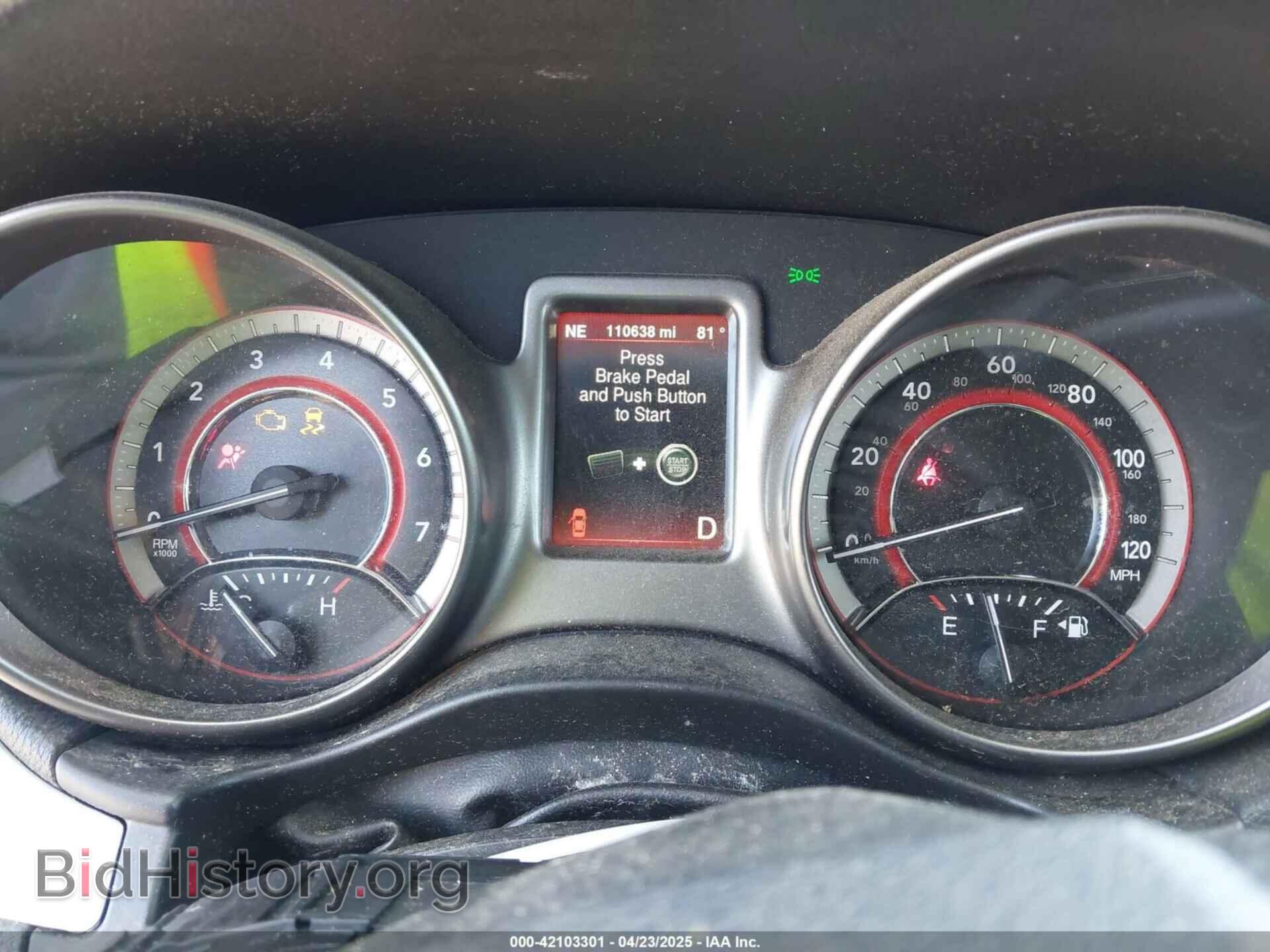 2014 DODGE JOURNEY - VIN: 3C4PDCGB7ET261731 - Фото 7