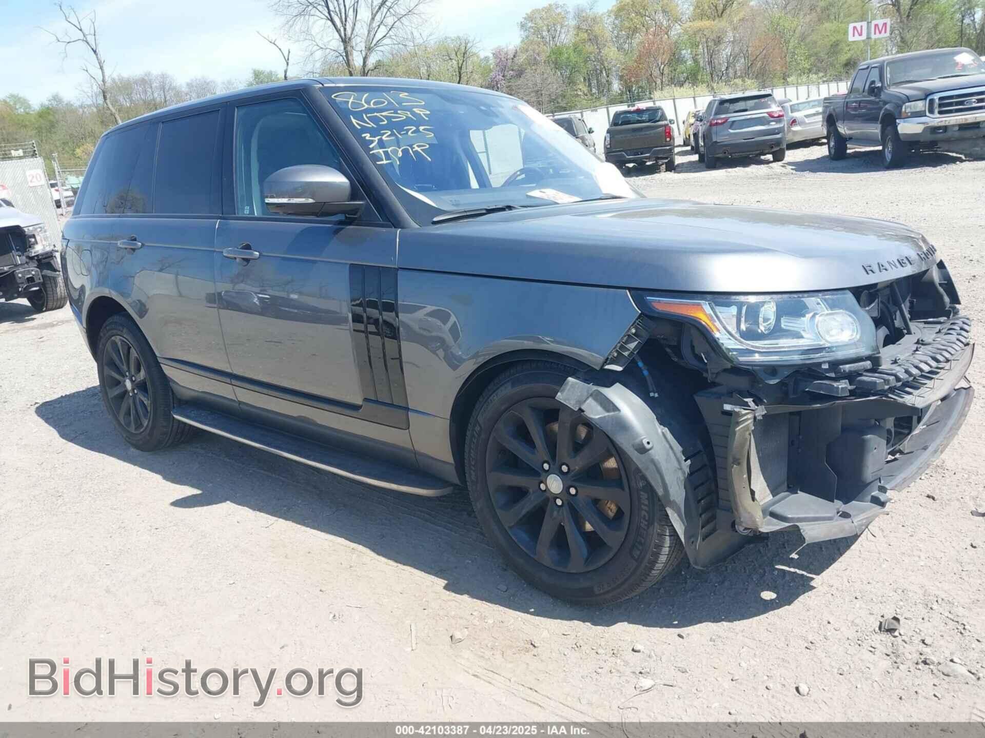 Photo SALGS2VF7FA231099 - LAND ROVER RANGE ROVER 2015