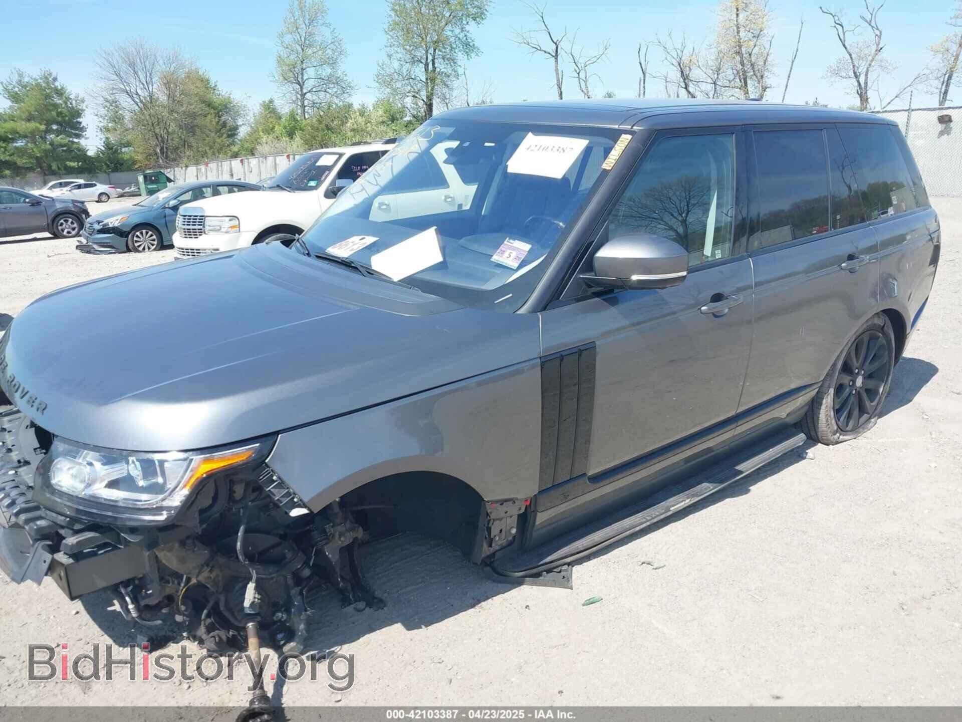 2015 LAND ROVER RANGE ROVER - VIN: SALGS2VF7FA231099 - Фото 2