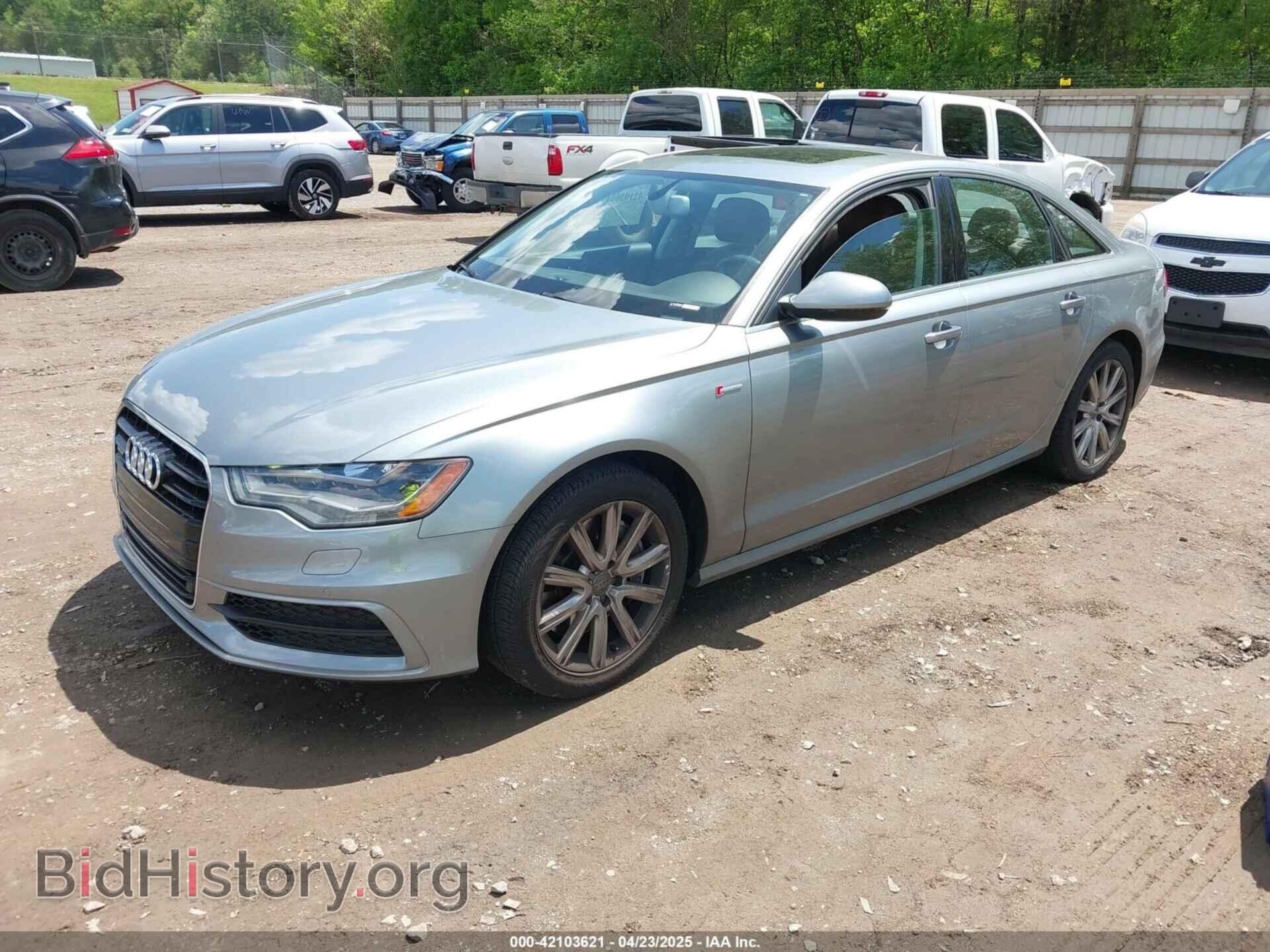2013 AUDI A6 - VIN: WAUHGAFC5DN005495 - Фото 2
