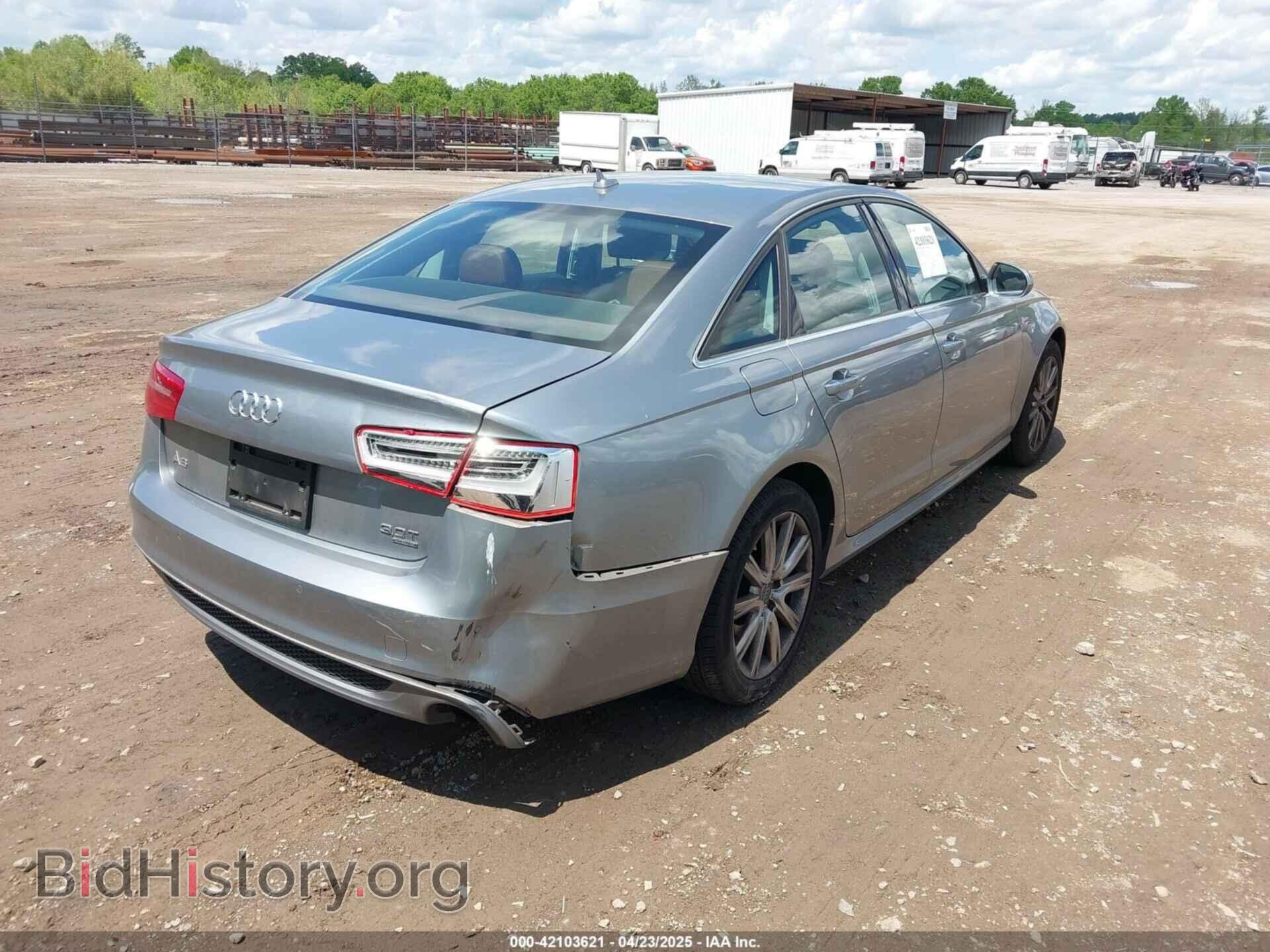 2013 AUDI A6 - VIN: WAUHGAFC5DN005495 - Фото 6