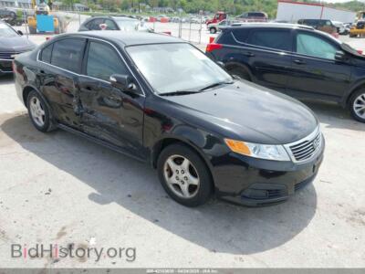 2009 Kia OPTIMA LX, black — VIN KNAGE228995325516, IAAI