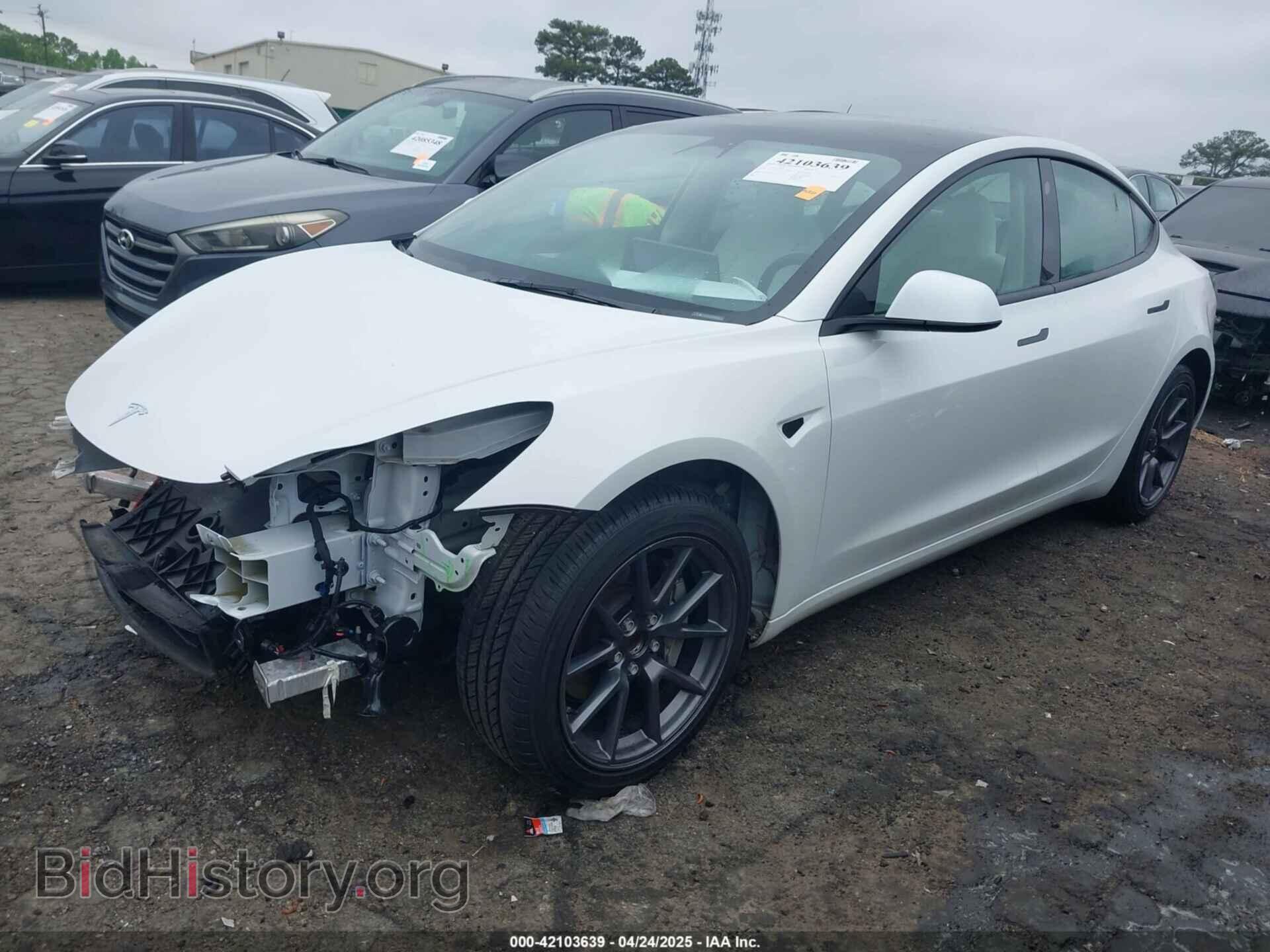 2023 TESLA MODEL 3 - VIN: 5YJ3E1EA7PF604971 - Фото 2
