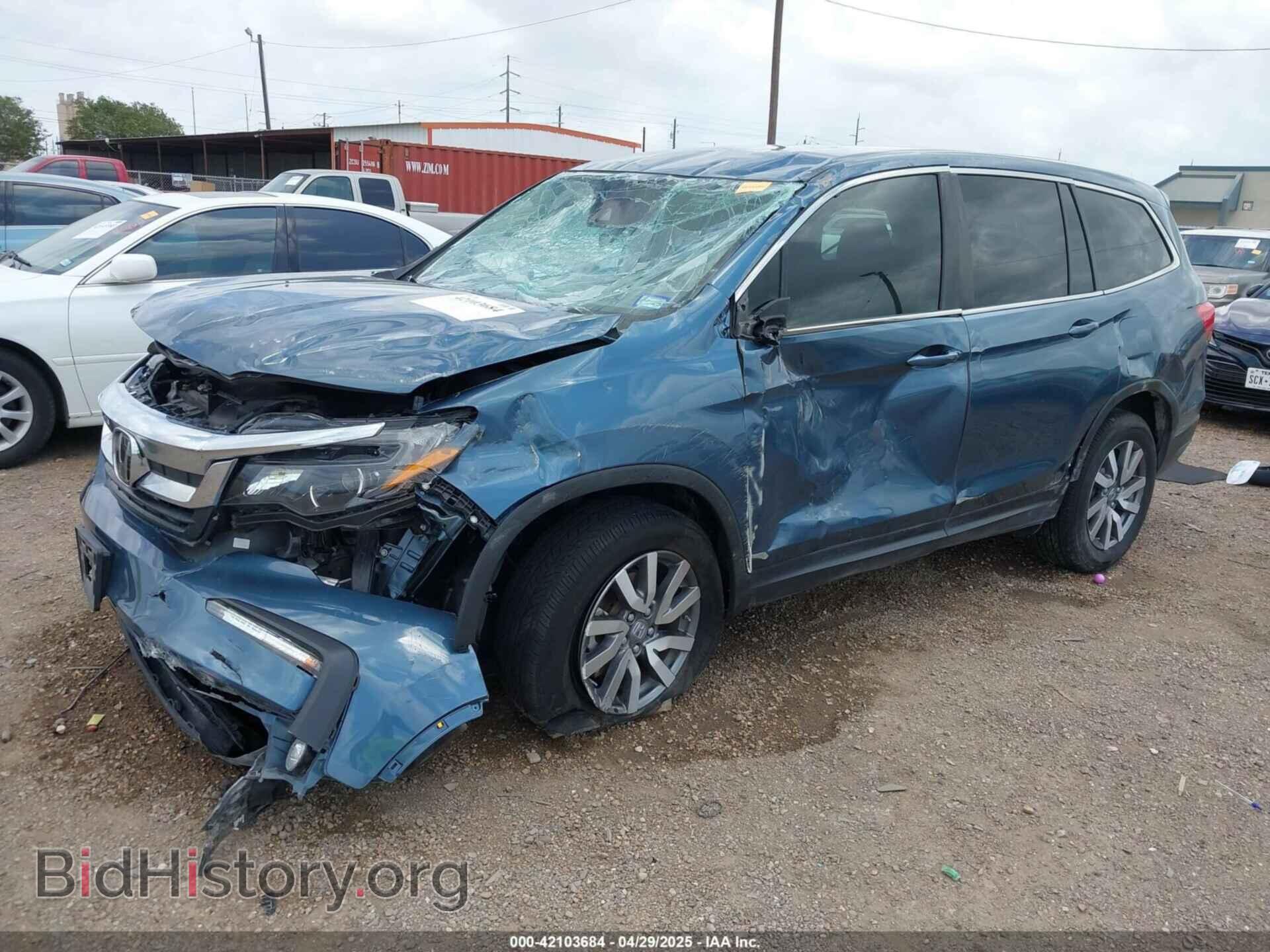 2021 HONDA PILOT - VIN: 5FNYF5H30MB040969 - Фото 2