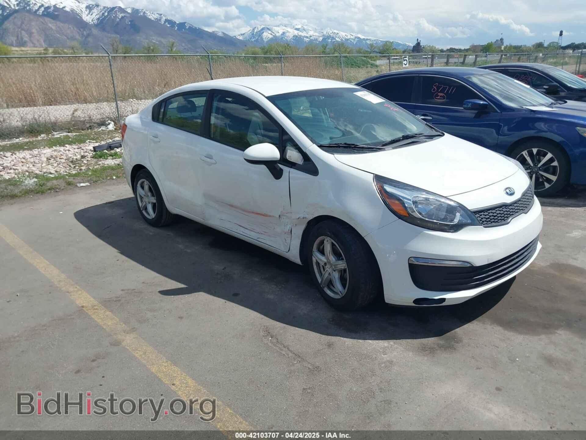 Фотография KNADM4A33H6036129 - KIA RIO 2017