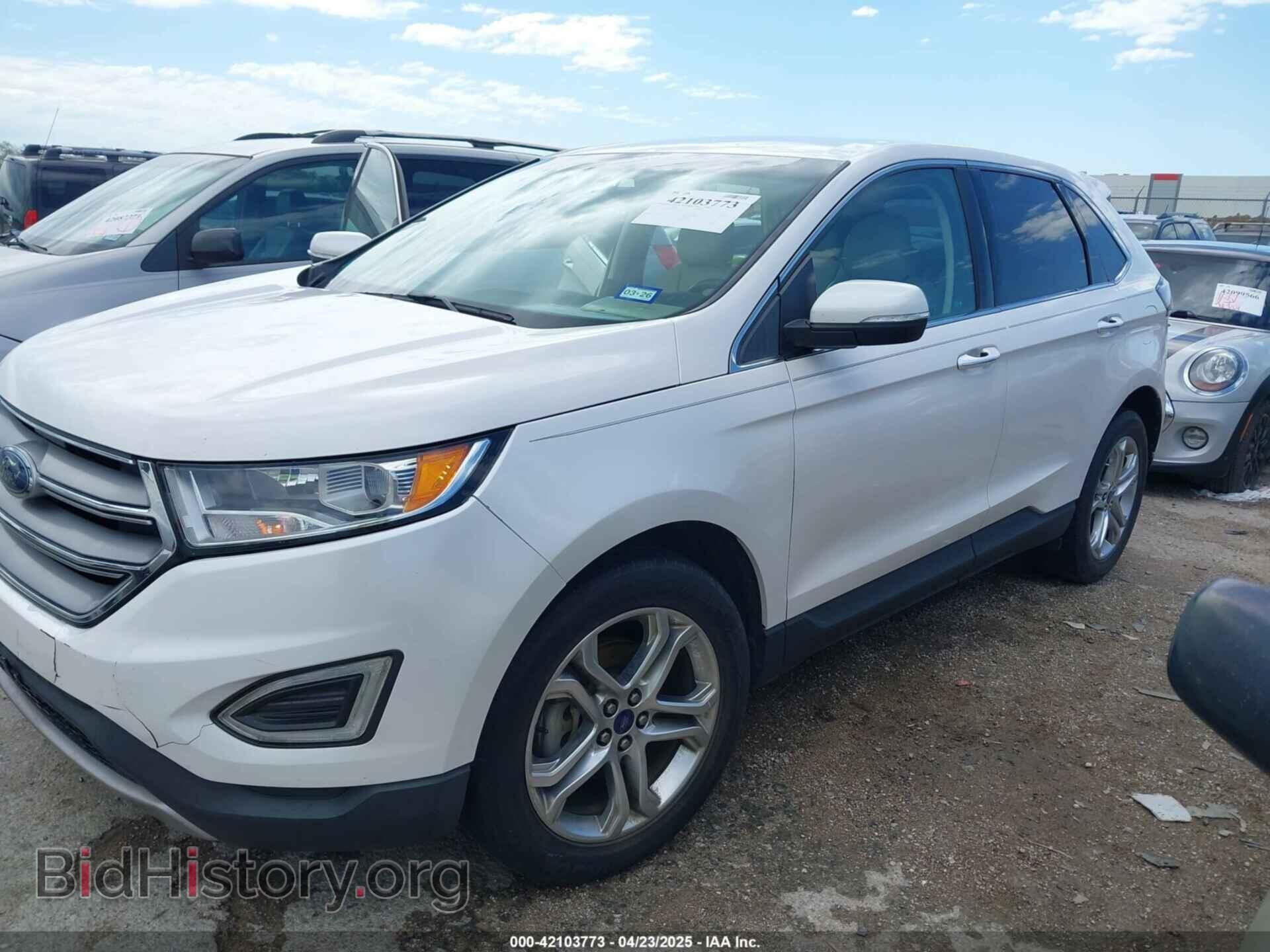 2017 FORD EDGE - VIN: 2FMPK3K98HBB28403 - Фото 2