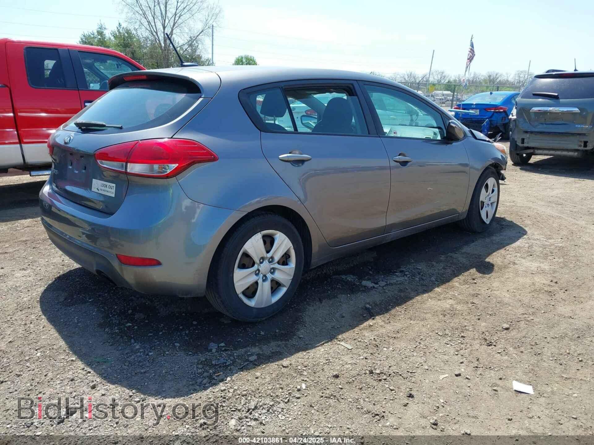 2016 KIA FORTE - VIN: KNAFK5A81G5654585 - Фото 4