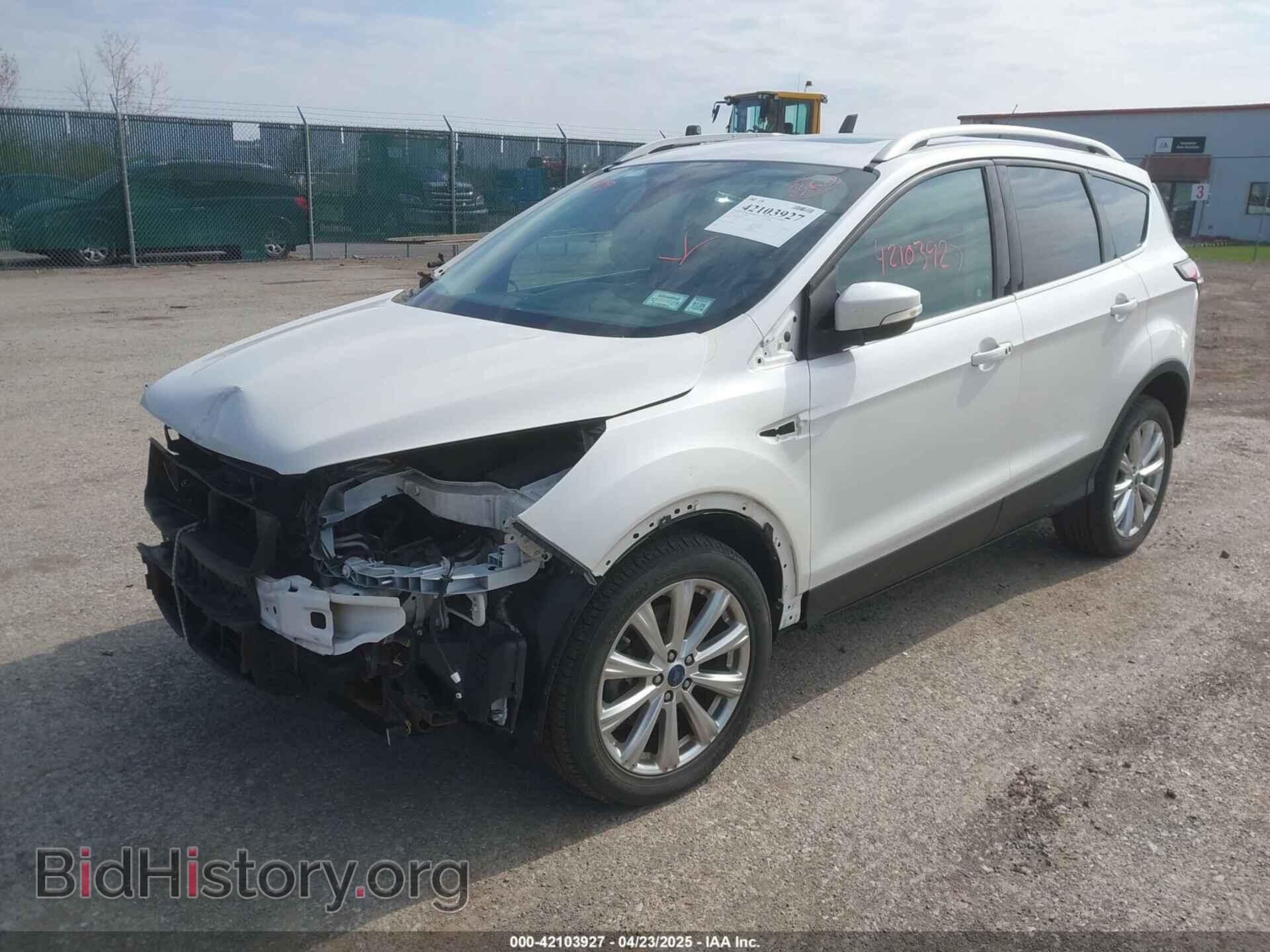 2017 FORD ESCAPE - VIN: 1FMCU9J96HUA77734 - Фото 2