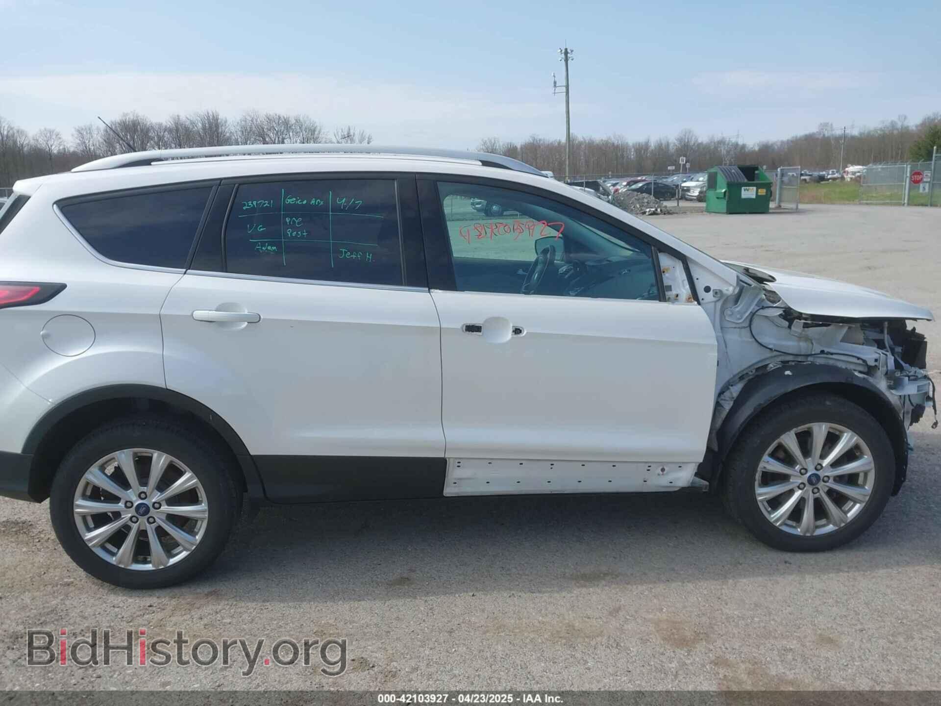 2017 FORD ESCAPE - VIN: 1FMCU9J96HUA77734 - Фото 13