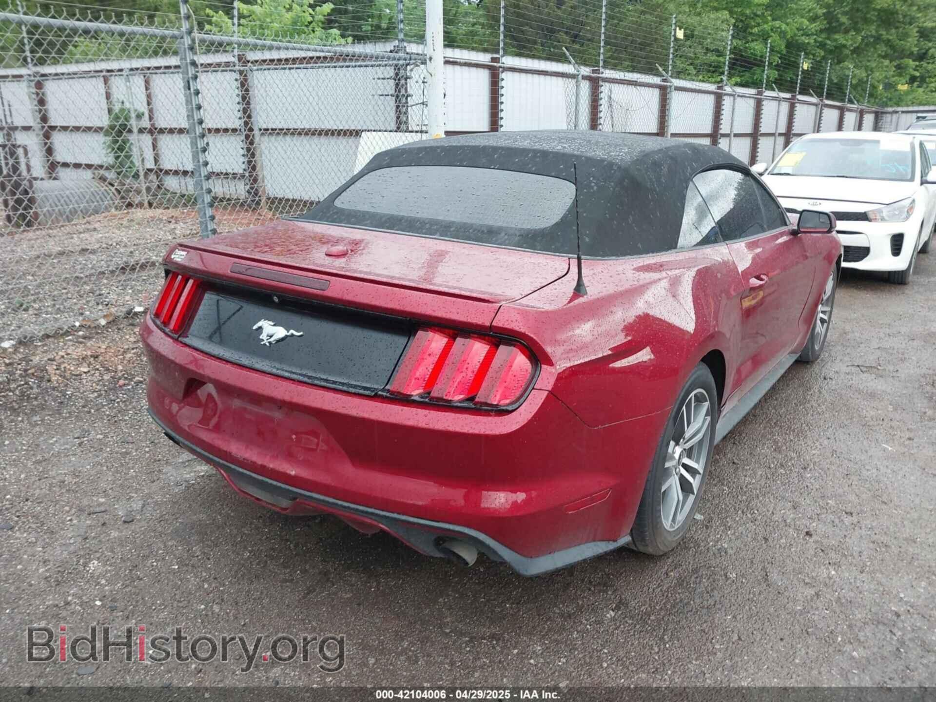 2015 FORD MUSTANG - VIN: 1FATP8UH6F5352704 - Фото 4