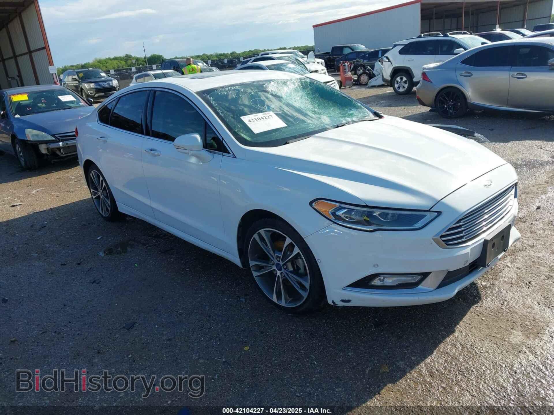 Фотография 3FA6P0K97HR129498 - FORD FUSION 2017