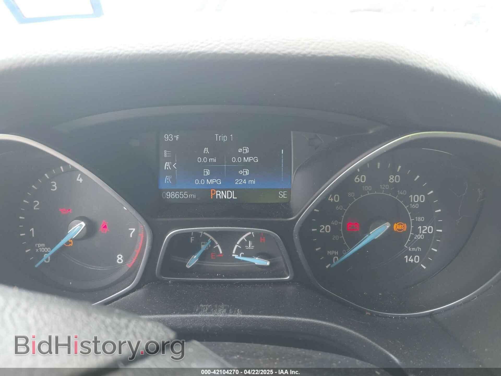 2014 FORD FOCUS - VIN: 1FADP3F21EL446984 - Фото 7