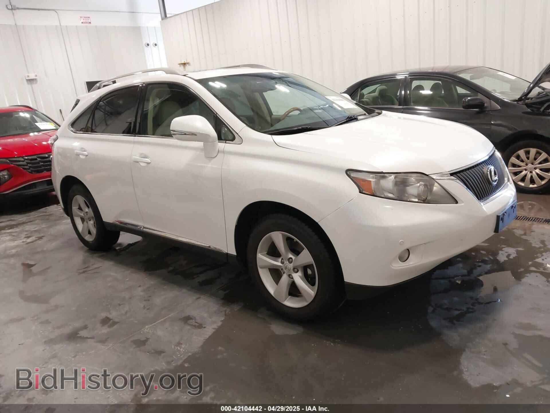 Фотография 2T2BK1BA3BC091445 - LEXUS RX 350 2011