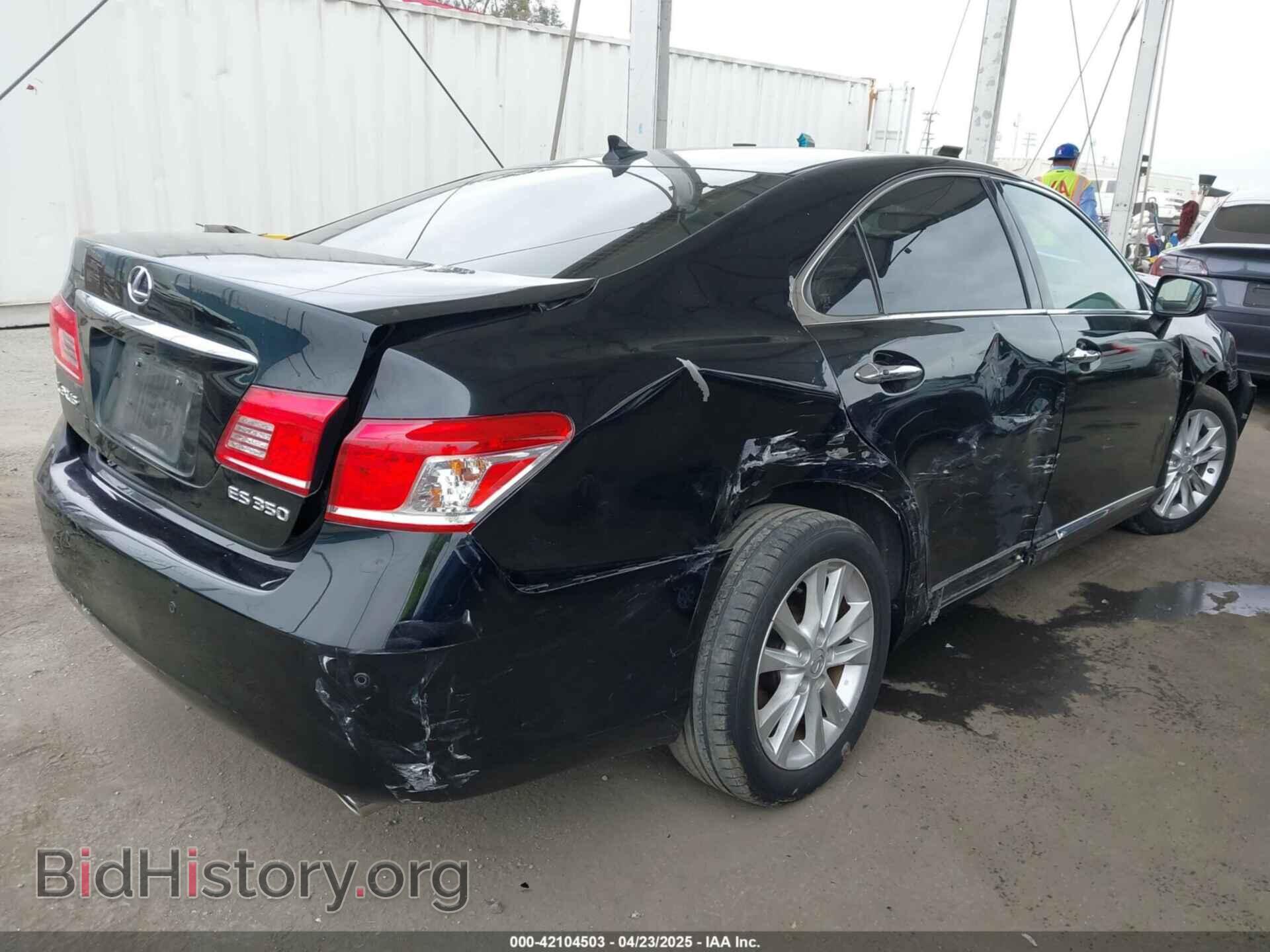 2010 LEXUS ES 350 - VIN: JTHBK1EG0A2364115 - Фото 4