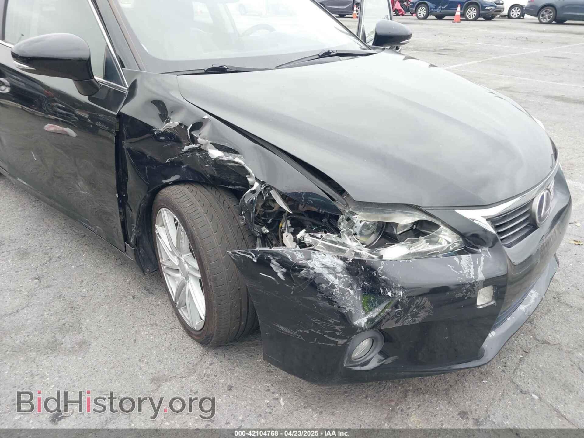 2013 LEXUS CT 200H - VIN: JTHKD5BH8D2128699 - Фото 6